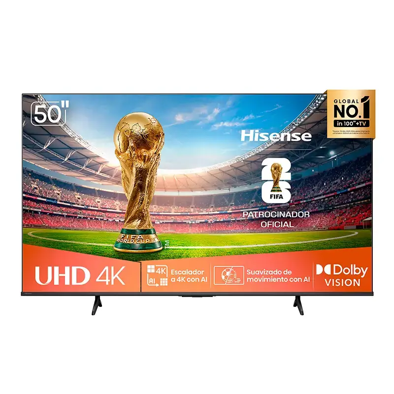 HISENSE – TELEVISOR LED 50 4K DV HDR VIDAA HISENSE 2A – 50A6NV