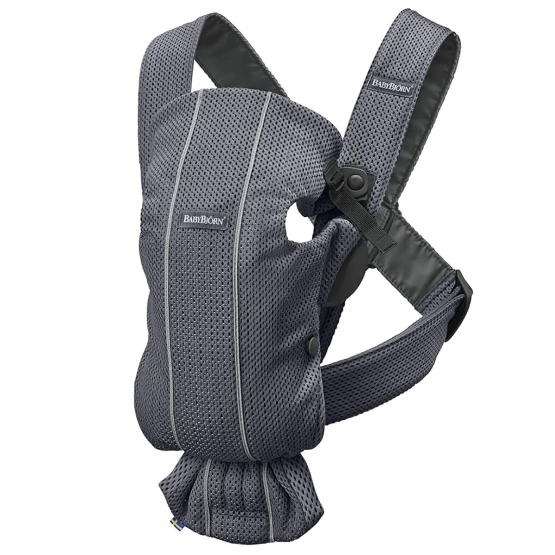 BabyBjörn Carrier Mini, Malla 3D Cargadores de bebé (portabebés / mochilas ergonómicas)