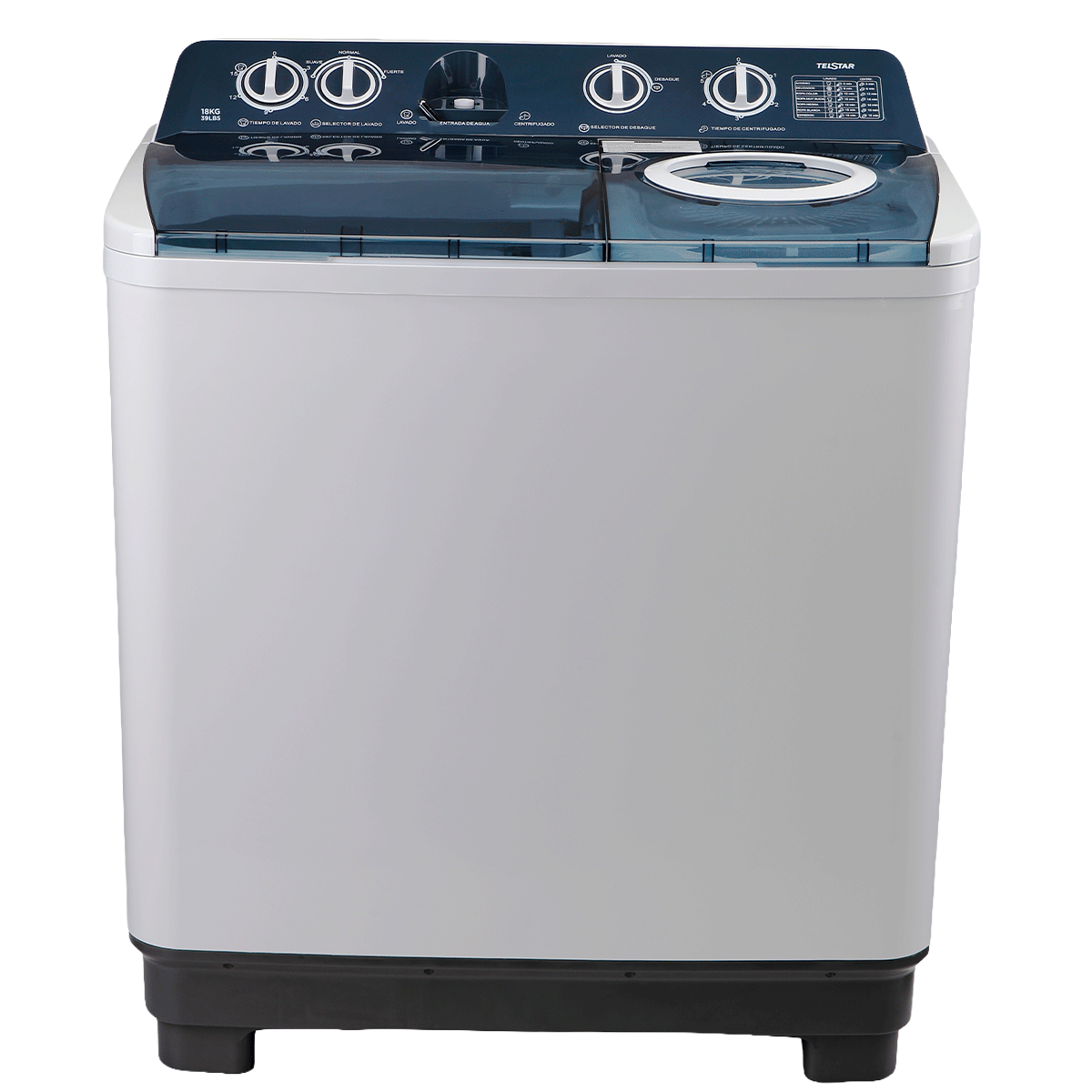 Lavadora Semiautomática Telstar 18KG TLS018620CF