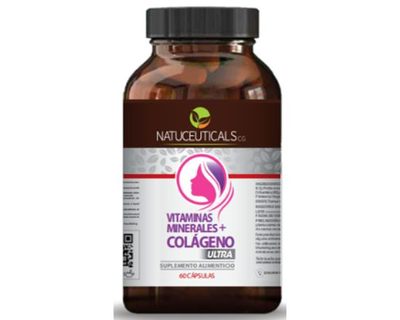 Vitaminas, Minerales + Colageno Ultra, 60 Capsulas