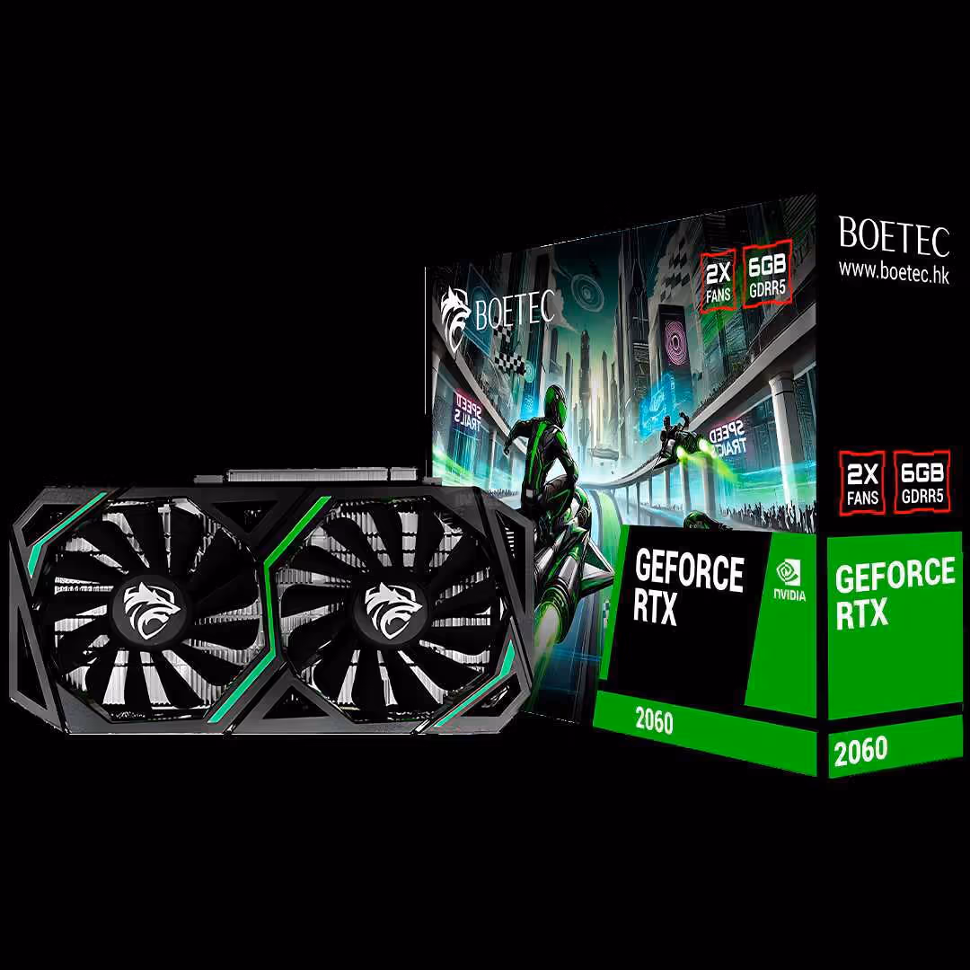 TARJETA DE VIDEO RTX-2060 6GB BOETEC