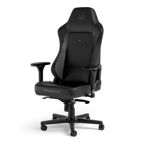 Silla Ergonómica Noblechairs Gaming Hero Skyrim Cuero Sintético NBL-HRO-PU-SKY – Negro