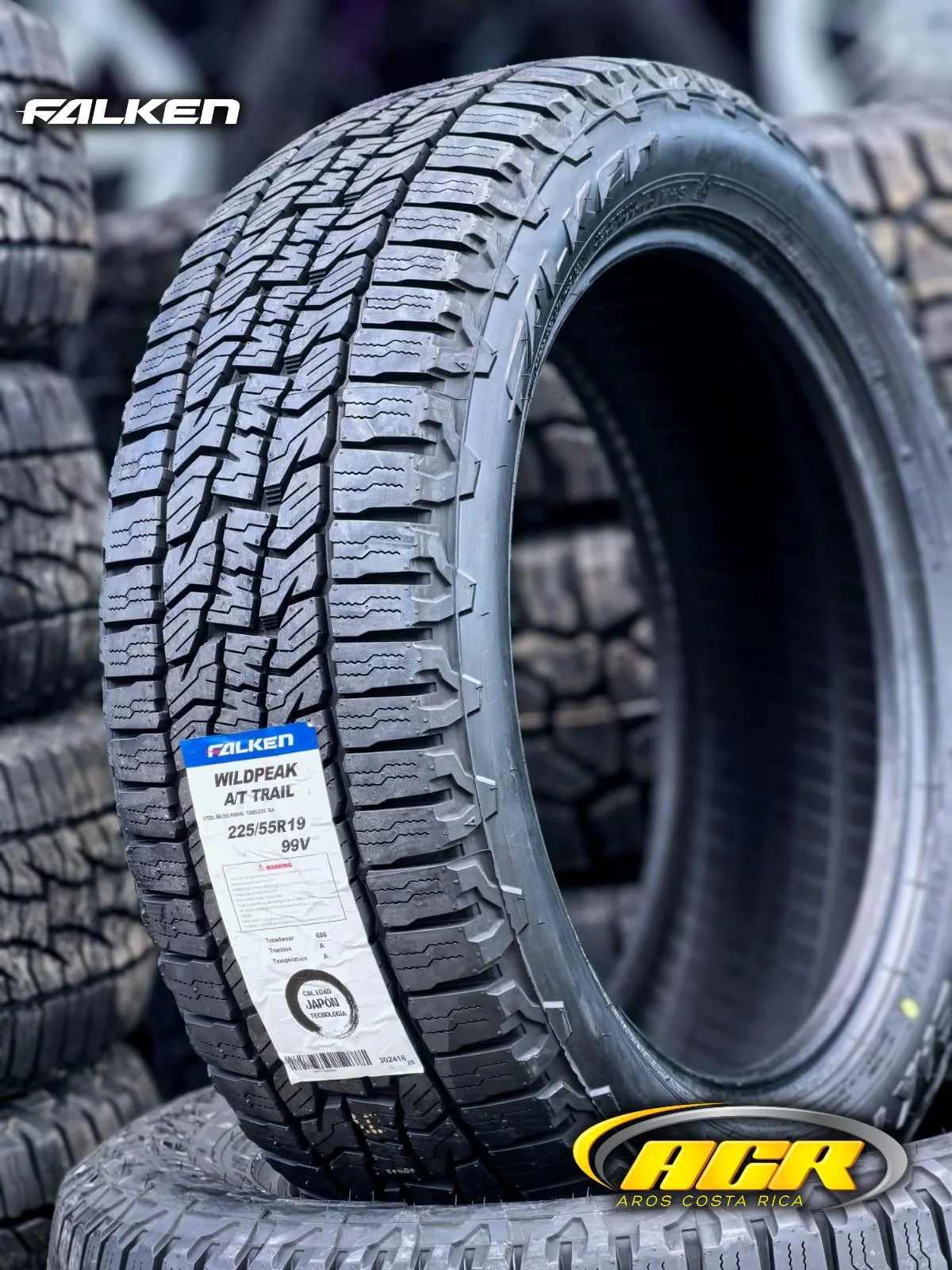 225/55R19 Falken Wildpeak AT Trail