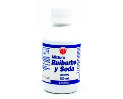 Ruibardo y Soda Mixtura 120 ml
