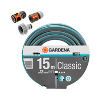 Manguera Jardin Classic 1/2" con Conectores 15 m Gardena