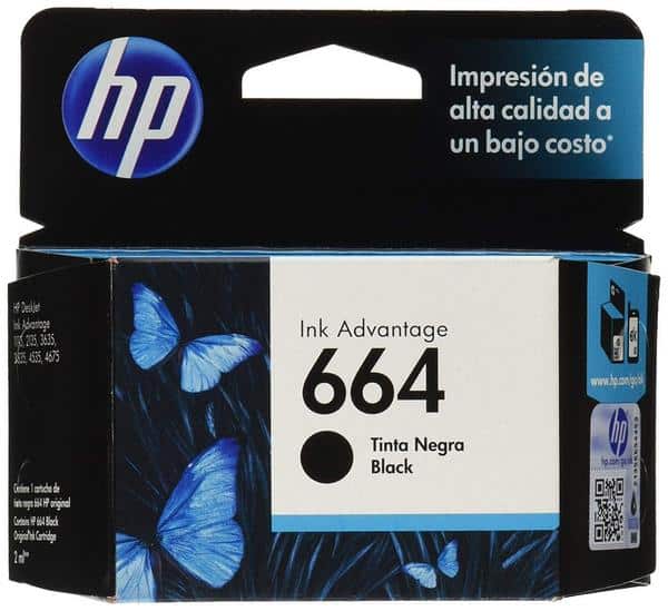 HP Cartucho de tinta negro