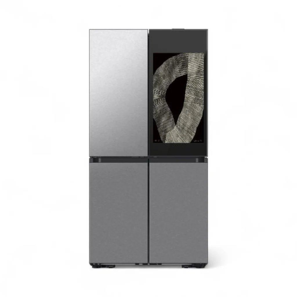 Samsung Refrigeradora French Door 32 Pies Cúbicos con Pantalla, RF29DB9950QDED + Secadora de Ropa Eléctrica 22 Kg Sensor Dry (DVE22A3200W/AP)