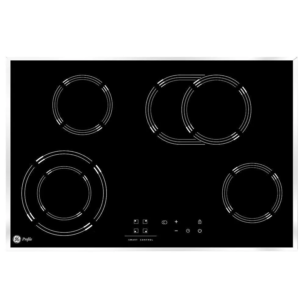 Cocina Eléctrica G.E 4 Quemadores PP930SMSS