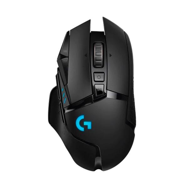 Mouse Logitech Gaming RGB G502 Lightspeed / 25600 DPI Inalámbrico Alámbrico USB – Negro