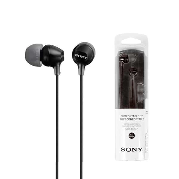 Sony Audífonos alámbricos negro