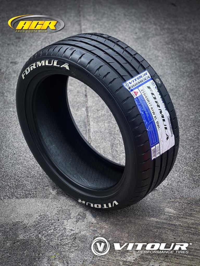 215/45R17 Vitour Formula letra blanca