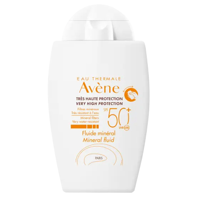 Avene protector solar fluido mineral spf 50 40 ml