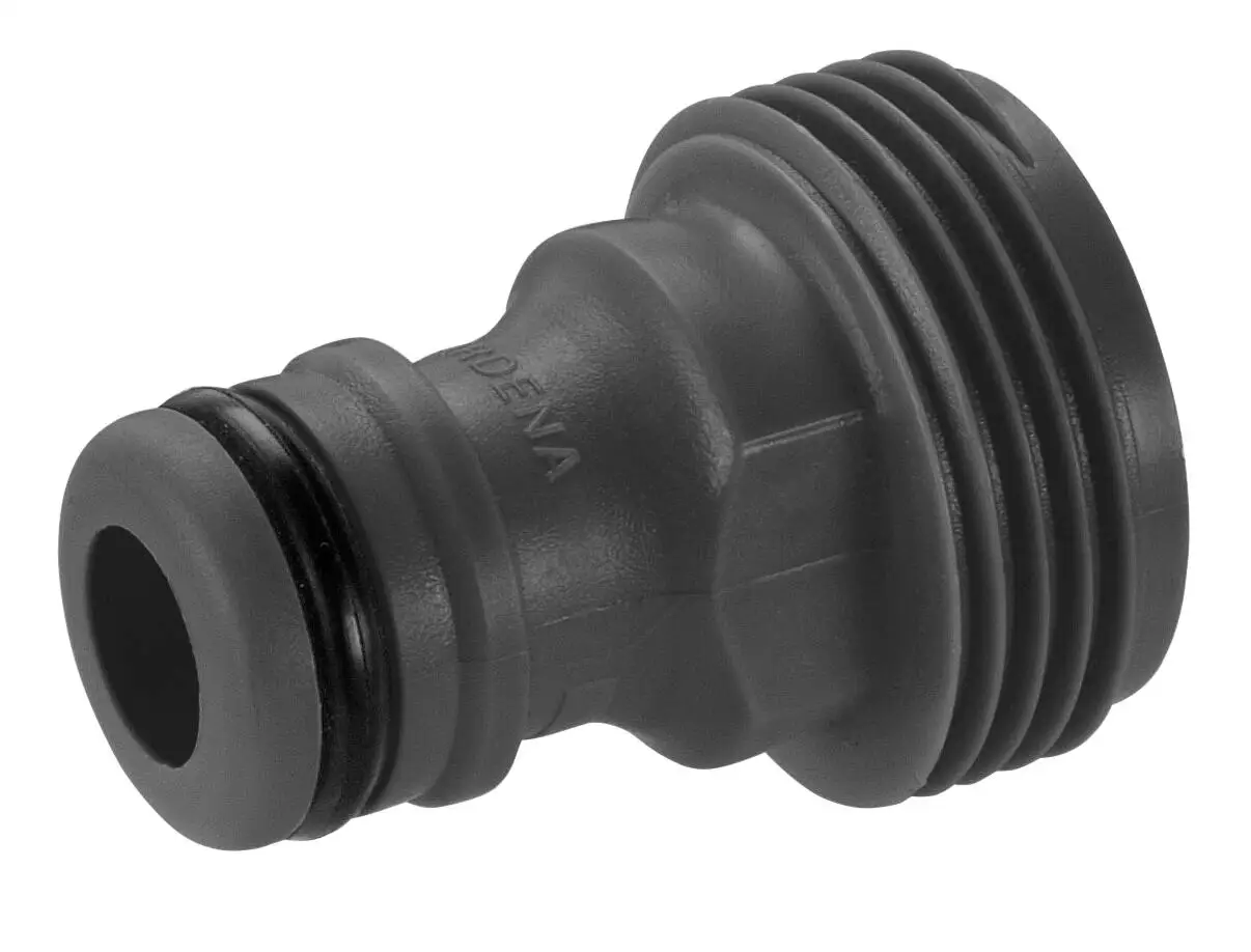 Adaptador macho de 3/4" para manguera con rosca