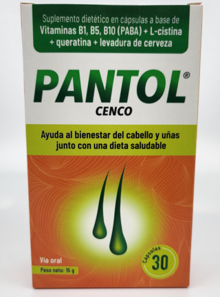 Pantol Cenco, 30 capsulas
