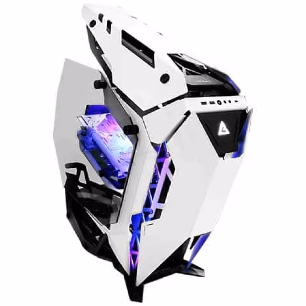 Case Antec TORQUE Temperado – Blanco con Negro – Mid Tower