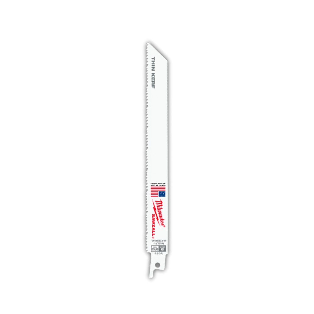 Segueta para sierra sable 8 pulg 8-12 tpi multimaterial