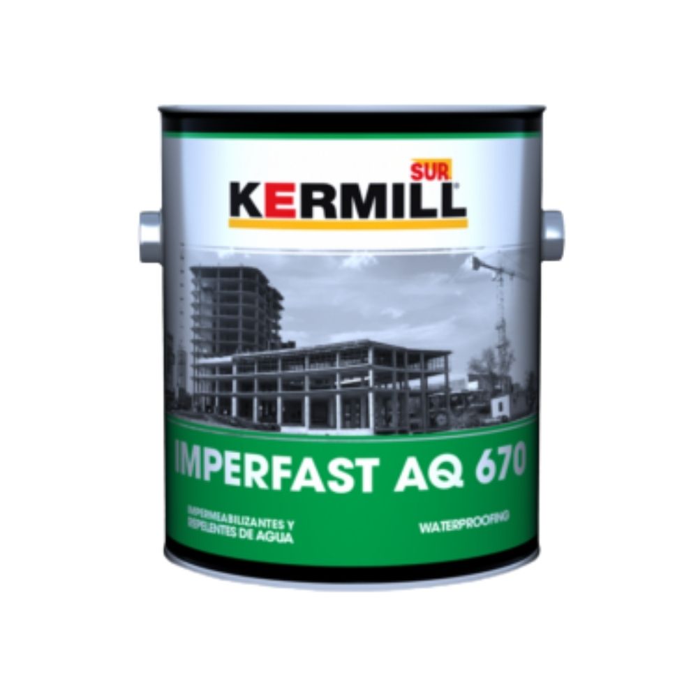 Impermiabilizante imperfast aq 670 verde oxido galon
