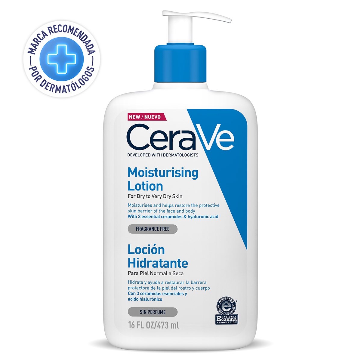 Cerave Loción Hidratante Para Cuerpo Ligera 473 ml