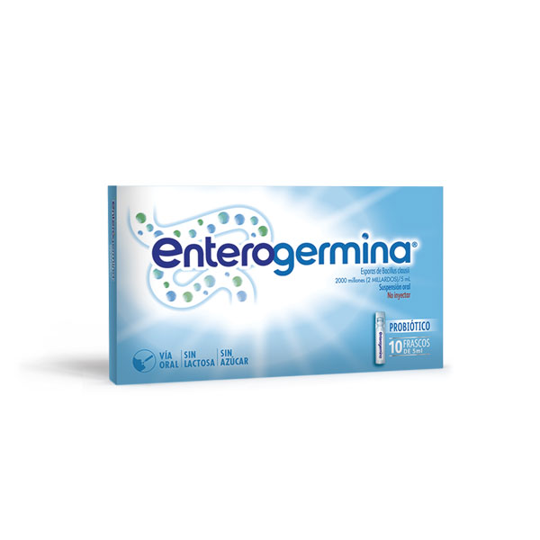 ENTEROGERMINA 5 ML AMPOLLAS BEBIBLES VIA ORAL