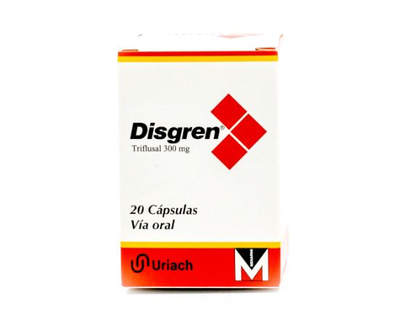 Disgren 300 mg 20 capsulas