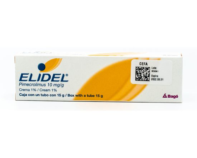 Elidel 1% 15 grs