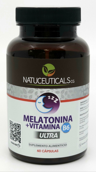 Melatonina + B6 Ultra, 60 Capsulas