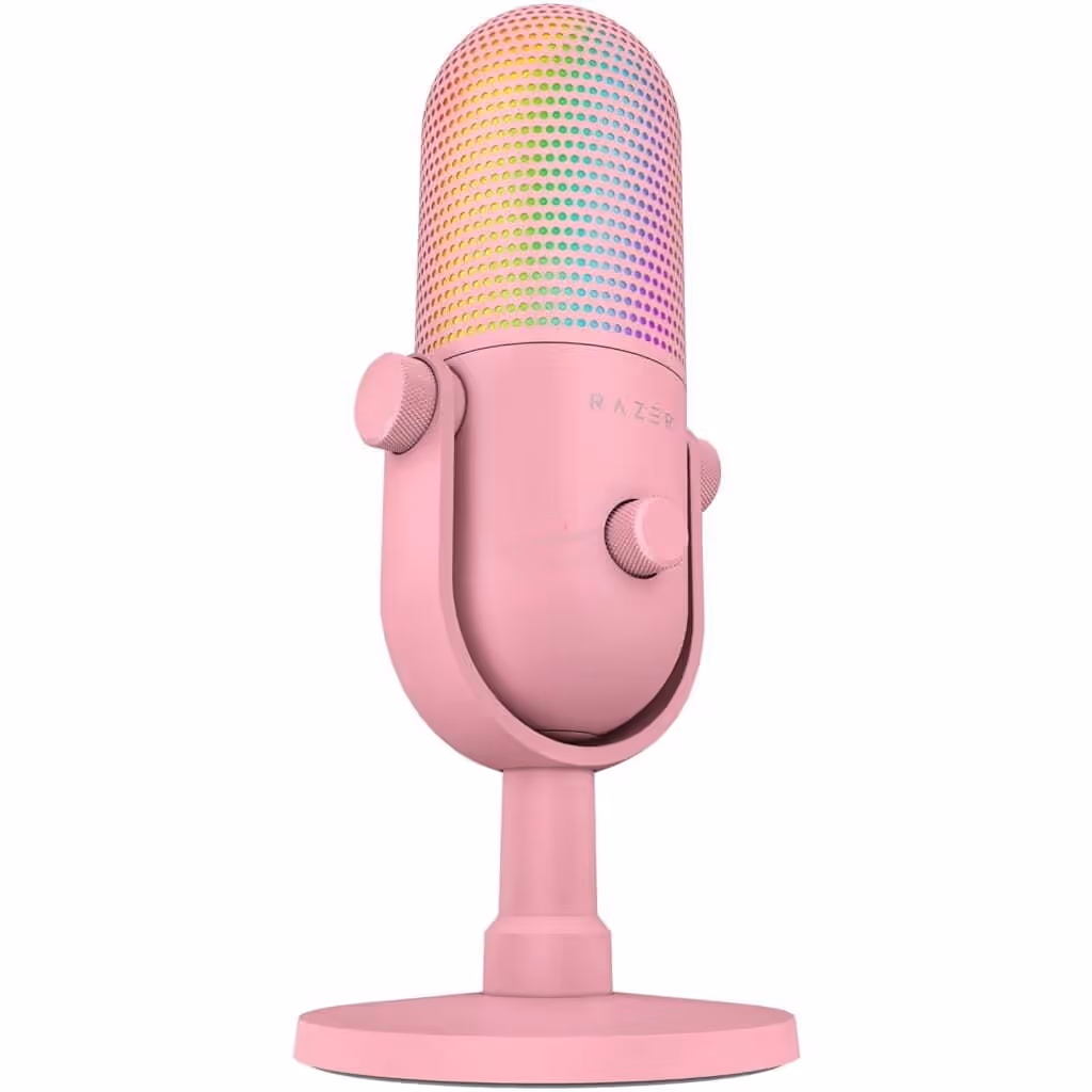 MICROFONO RAZER SEIREN V3 CHROMA – QUARTZ