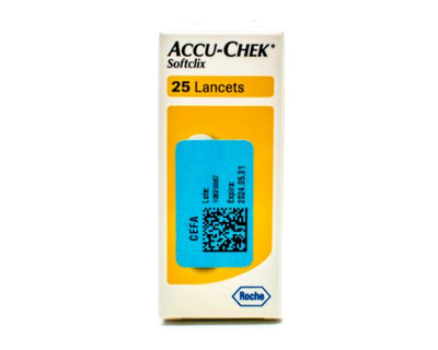 Accu-Chek Softclix 25 lancetas