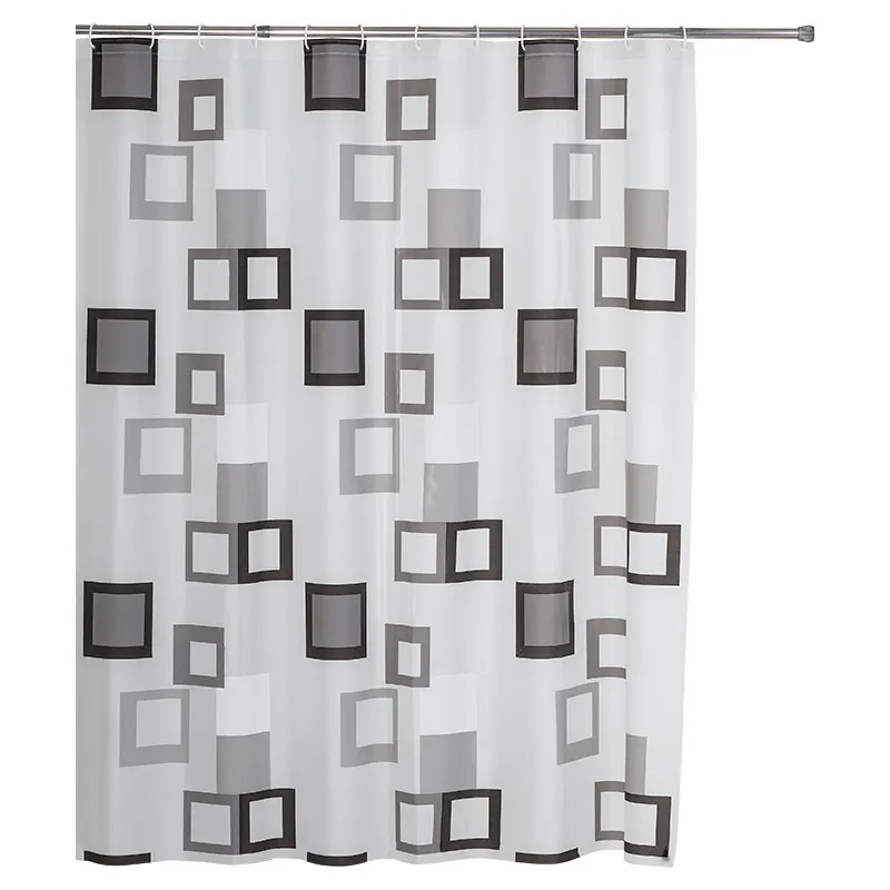 Cortina de baño peva estampado 178 x 183 cm
