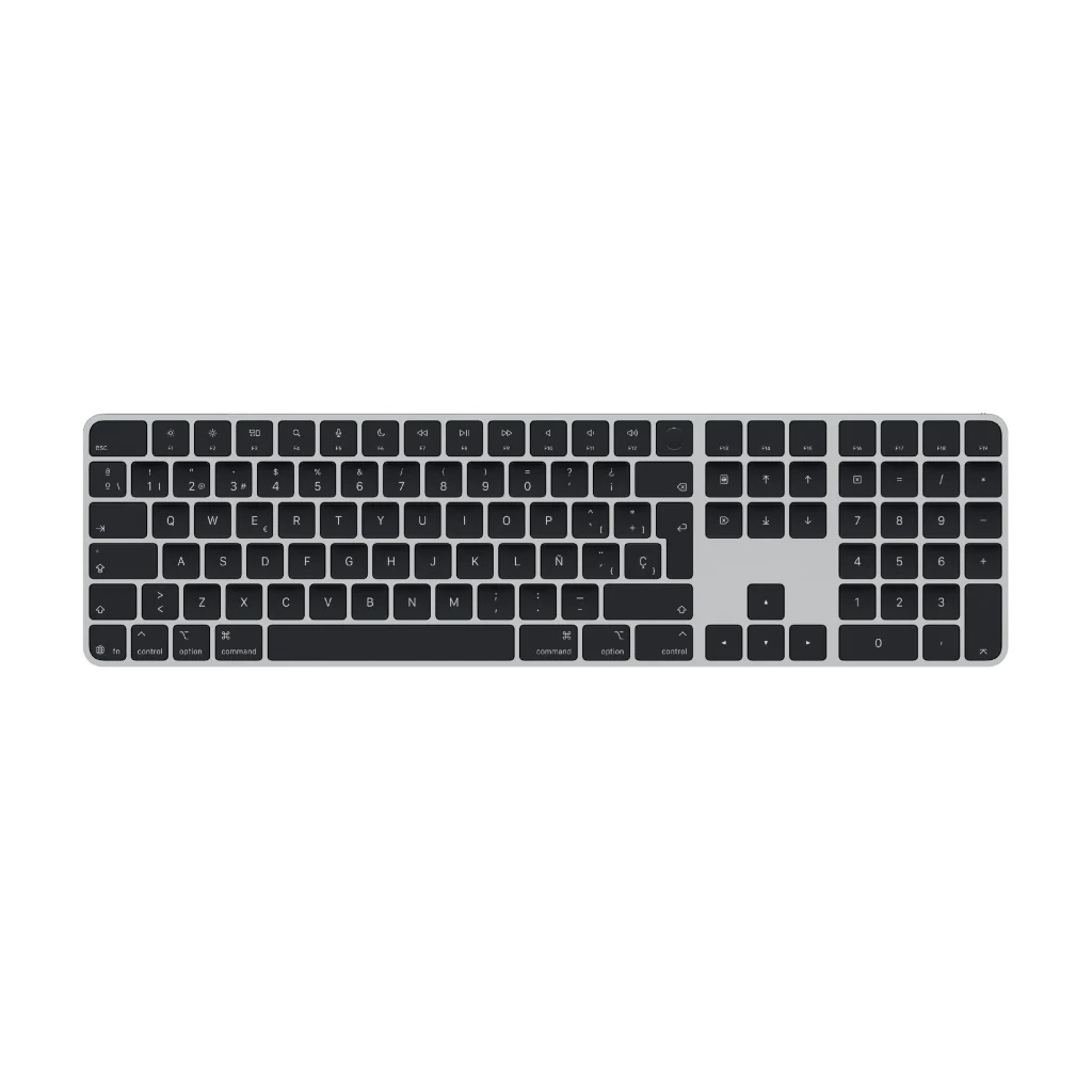 Apple Teclado Inalámbrico Keyboard con Touch ID y Teclado Numérico Español , MXK83E/A