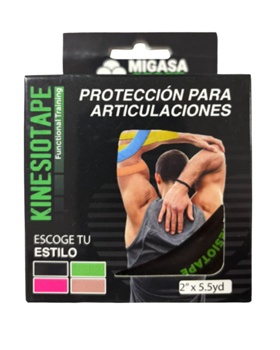 Migasa Kinesiotape sport color surtido 2x5.5 YD