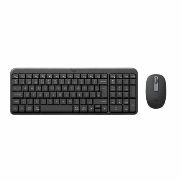 Logitech Teclado/mouse BT compacto grafito