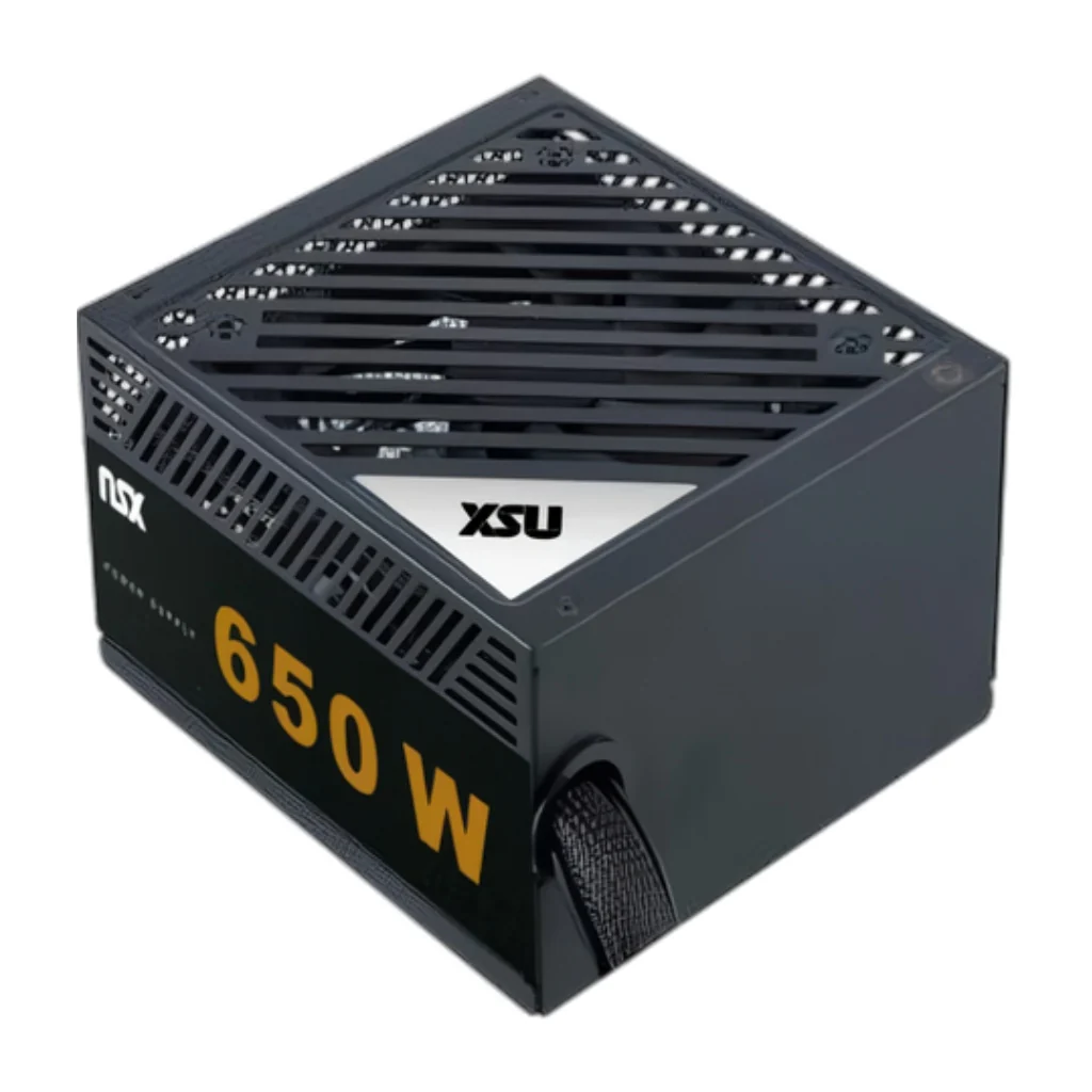 NSX Fuente de Poder ATX para PC 650 W 80 Plus Bronce, QBF-650-80P