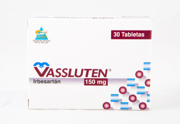 VASSLUTEN 150 MG TABLETAS VIA ORAL X30