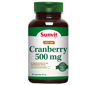 SUNVIT LIFE CRANBERRY 500 MG 60 CÁPSULAS