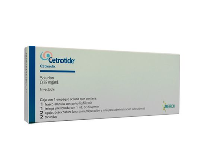 Cetrotide 0.25 mg 1 jeringa prellenada