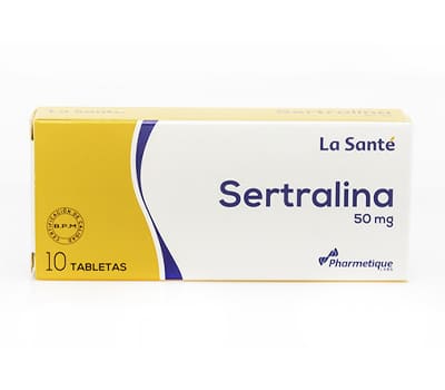 SERTRALINA LE SANTE 50 MG 10 TABLETAS