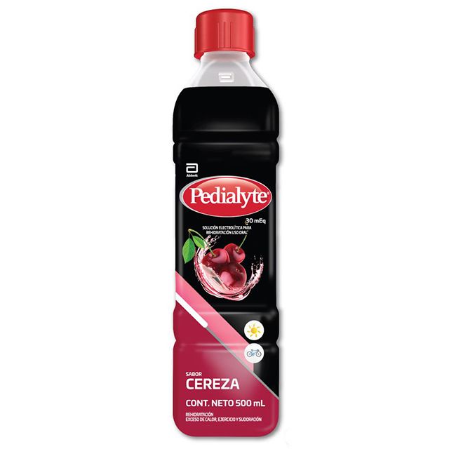 SUERO PEDIALYTE NG 30 CEREZA 500 ML