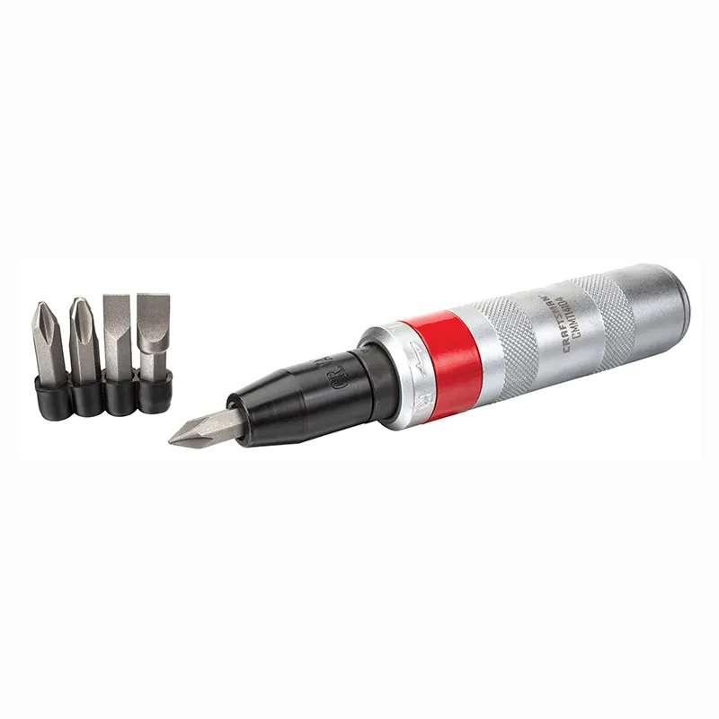 Desarmador de impacto 3/8" con 5 puntas