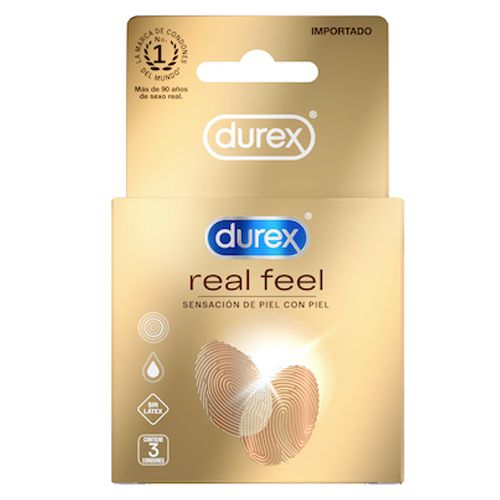 DUREX REAL FEEL X 3 UND