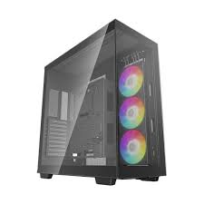 CASE GAMING DEEPCOOL CH780 ATX MAX PREMIUM CON VIDRIO TEMPERADO EN EL FRENTE Y LATERAL NEGRO R-CH780-BKADE41-A1