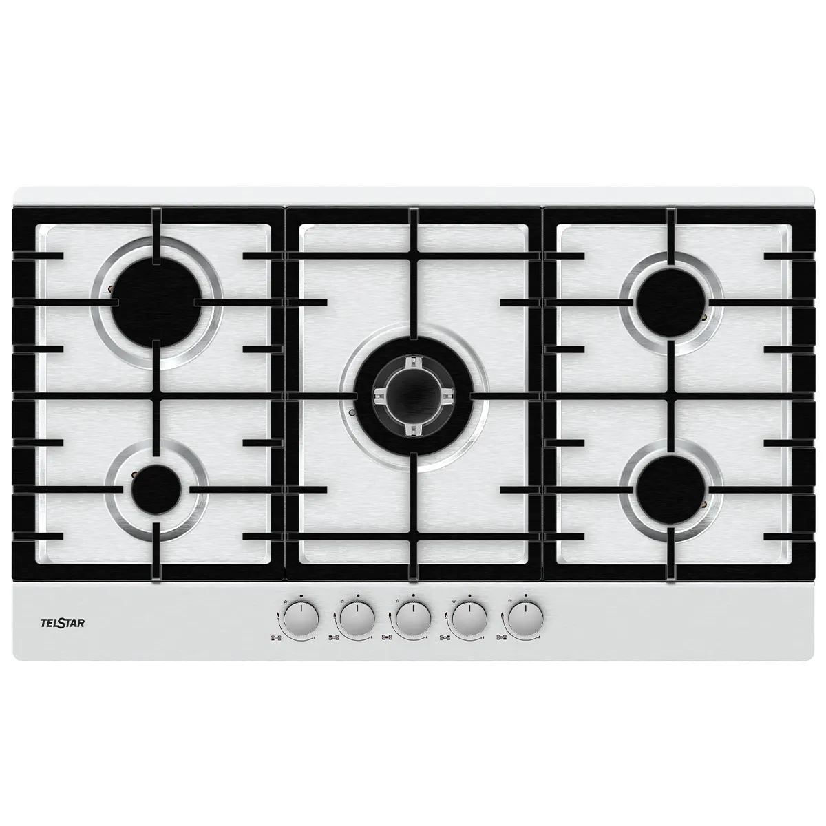 Plantilla de Gas Empotrable Telstar 5 Quemadores TGE030312MD