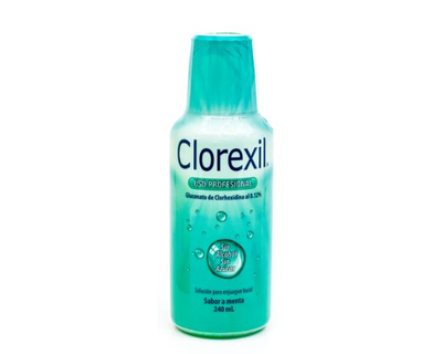 Enjuague Bucal Clorexil Uso Profesional 240 ml