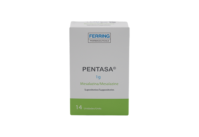PENTASA 1 G SUPOSITORIOS