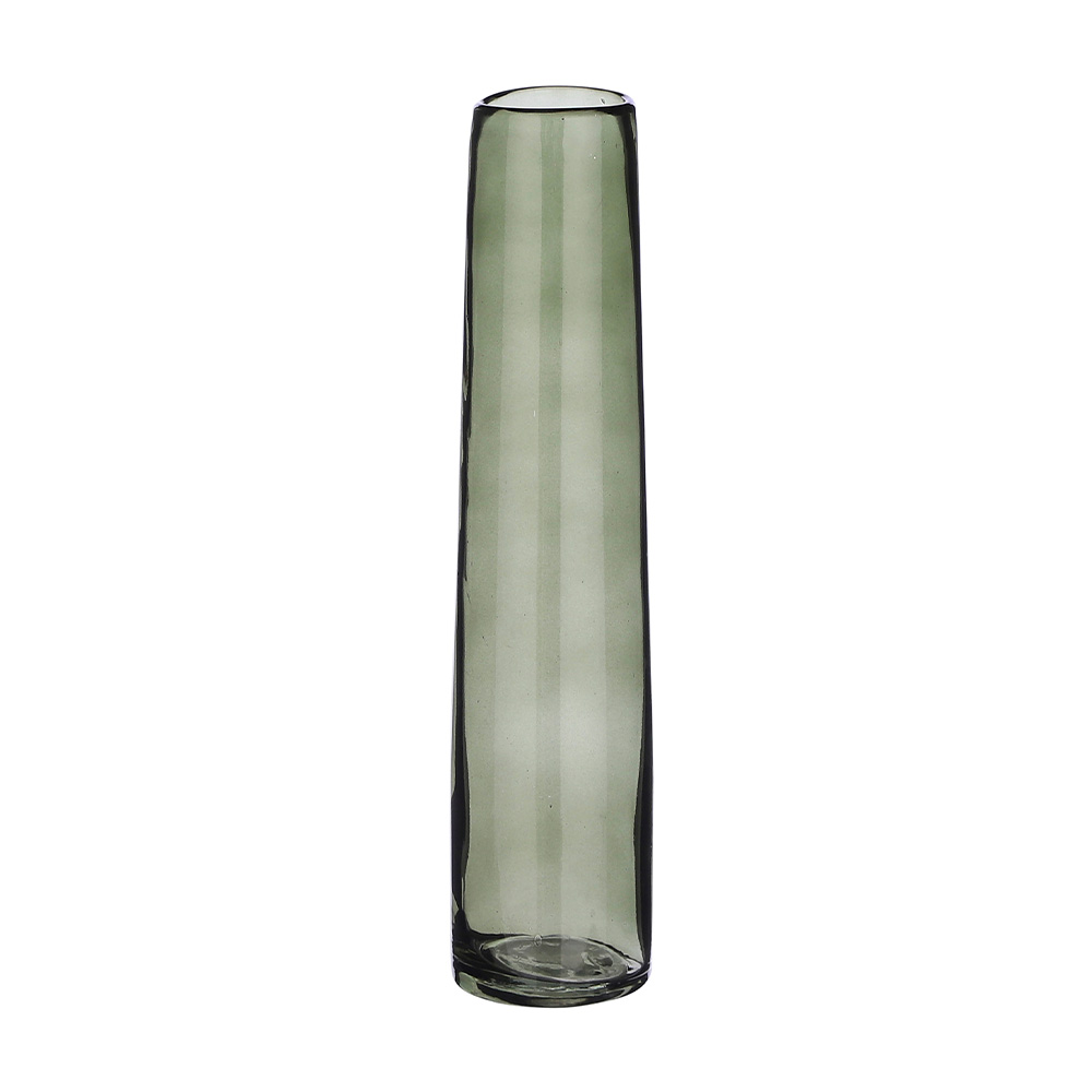 Florero de vidrio 30.5 cm xandra verde