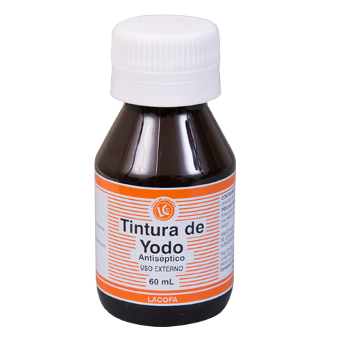 Tintura De Yodo Lacofa -60 ml