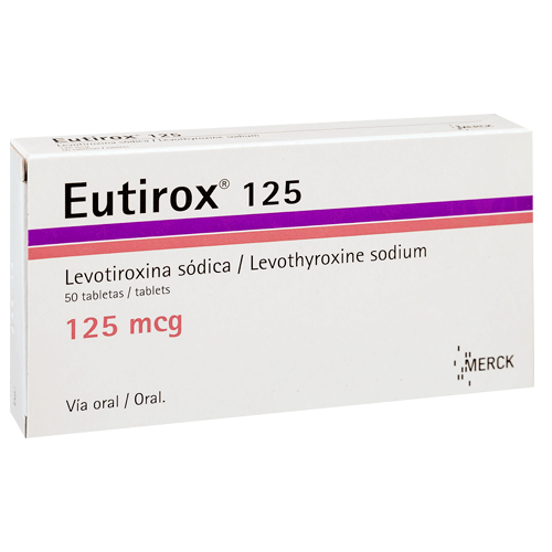 Eutirox 125Mg X50 Tabletas