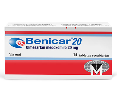 BENICAR 20 MG TABLETAS VIA ORAL