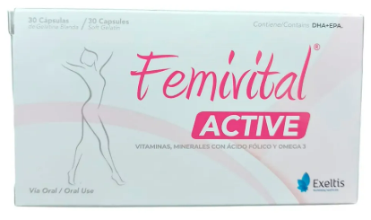 Femivital ACTIVE 30 capsulas de gelatina blanda