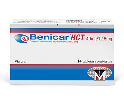BENICAR HCT TABLETAS 40 MG / 12.5 MG